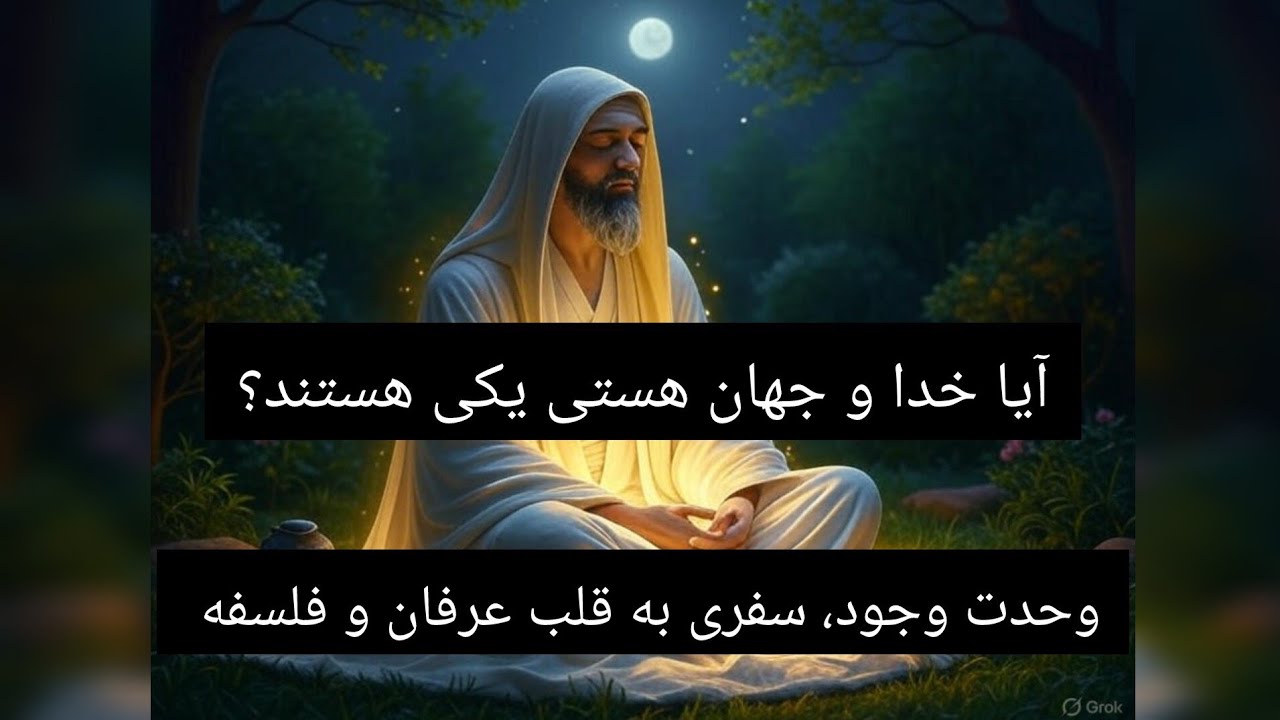 آیا خدا و جهان هستی یکی هستند؟ وحدت وجود سفری به قلب فلسفه و عرفان