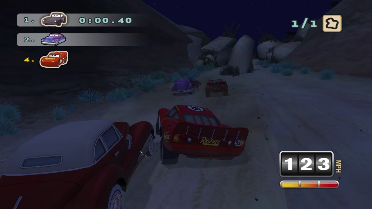 Cars Mater-National Hi-Octane: Lightning on Point to Point 3
