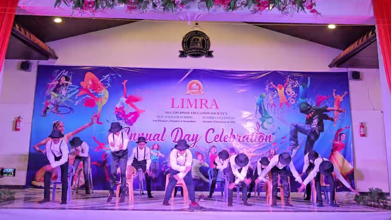 Limra M.E.S New English School & Junior College Annual Day Celebration Part - 3 ( Believer ) Dance⚡🎩