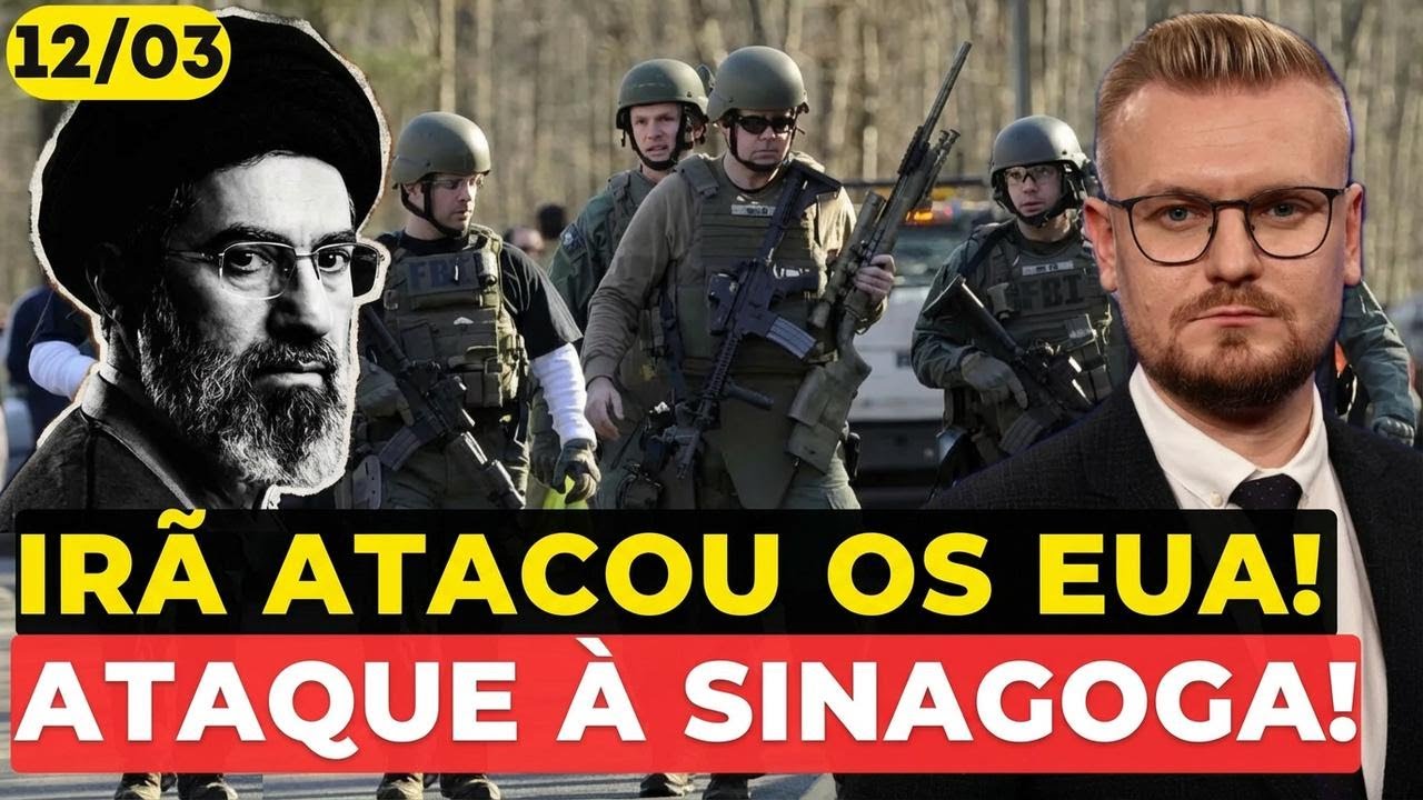 Agora! Irã chega aos EUA: ataque a sinagoga em Michigan!