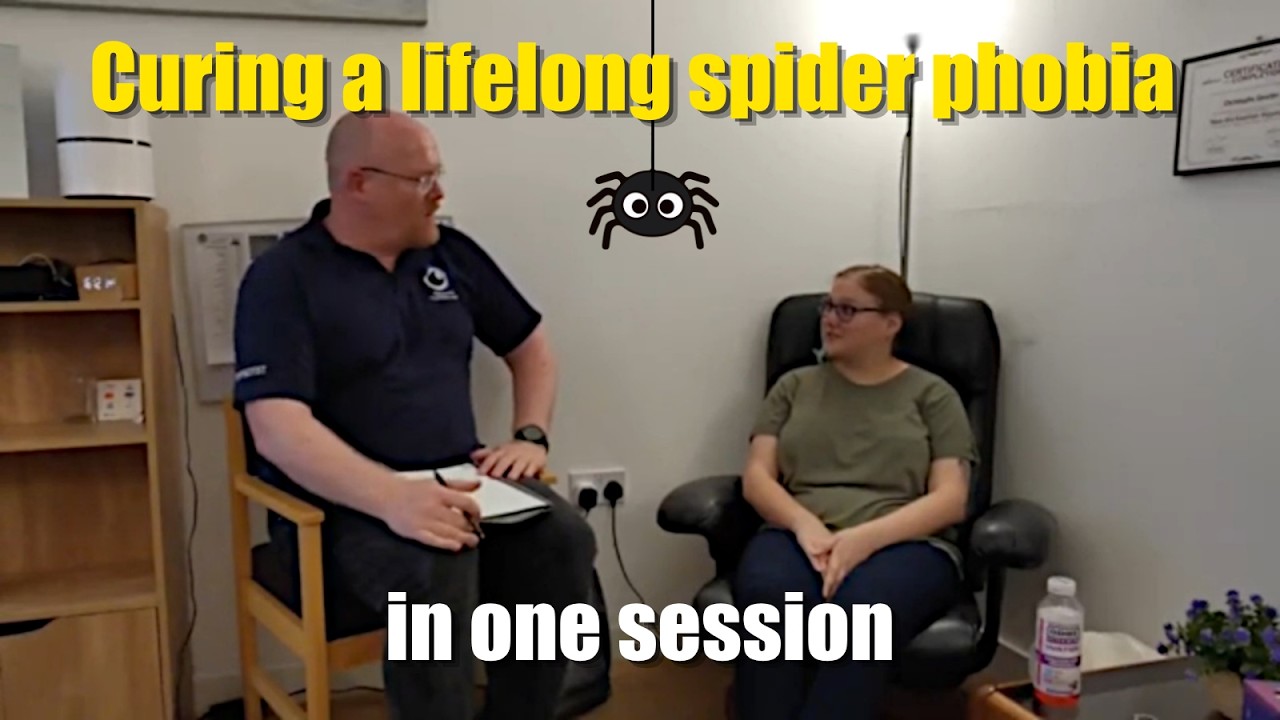 Dealing with a spider phobia rapidly with hypnosis