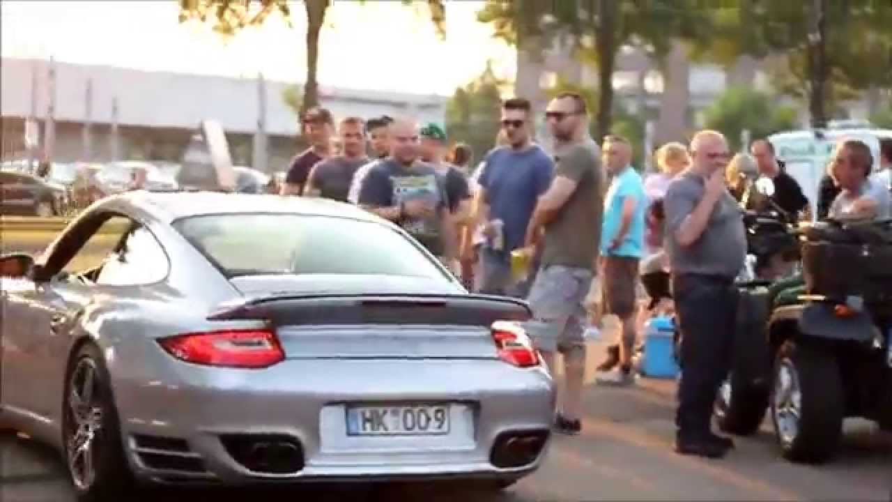 Extreme LOUD Porsche 997 Turbo w/ 9ff exhaust - Startup and acceleration!!