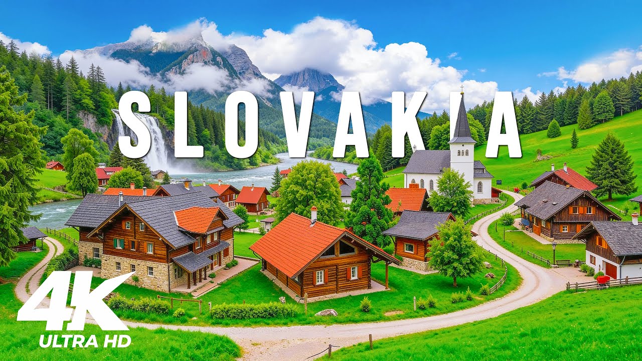 Slovakia 4K | Europe’s Hidden Natural Paradise – Crystal Lakes, Soft Light & Calm Valleys