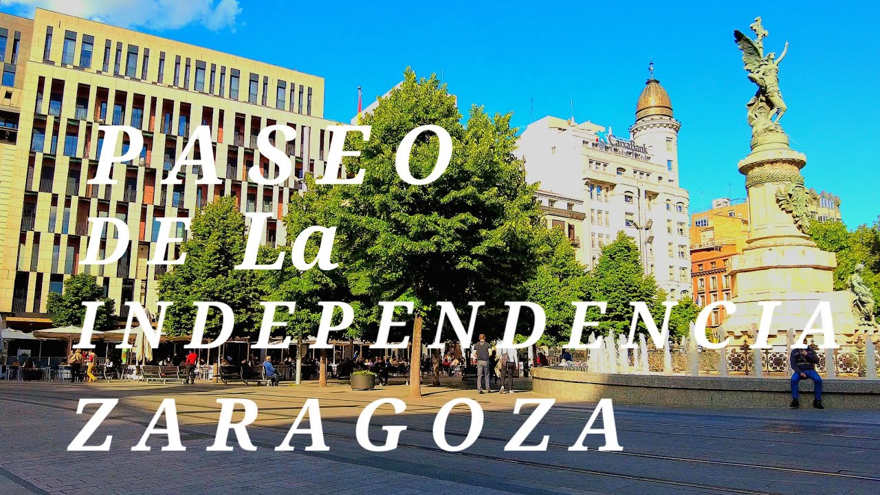 Paseo De La Independencia, Zaragoza, Spain