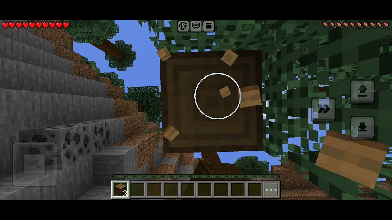 Fazendo um mundo no Minecraft com o meu nome  :)
