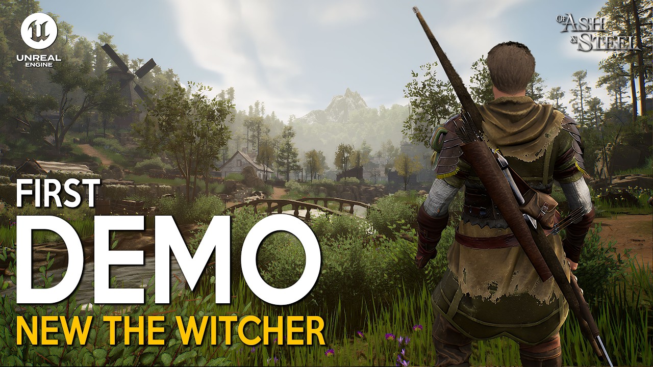 OF ASH AND STEEL Exclusive Reveal Gameplay Demo | New Single Player OPEN WORLD RPG like THE WITCHER