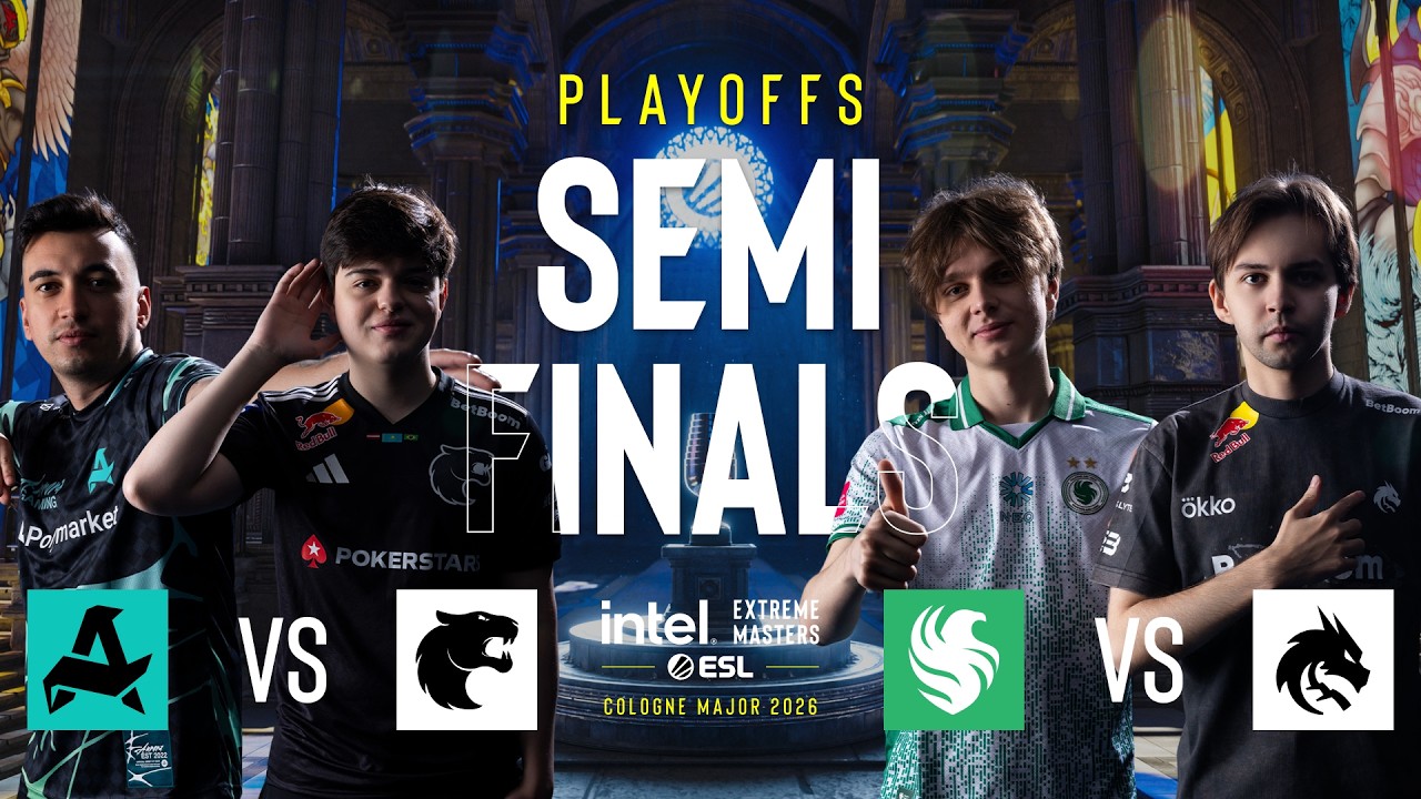Aurora Gaming vs FURIA - IEM Cologne Major 2026 - Semifinal