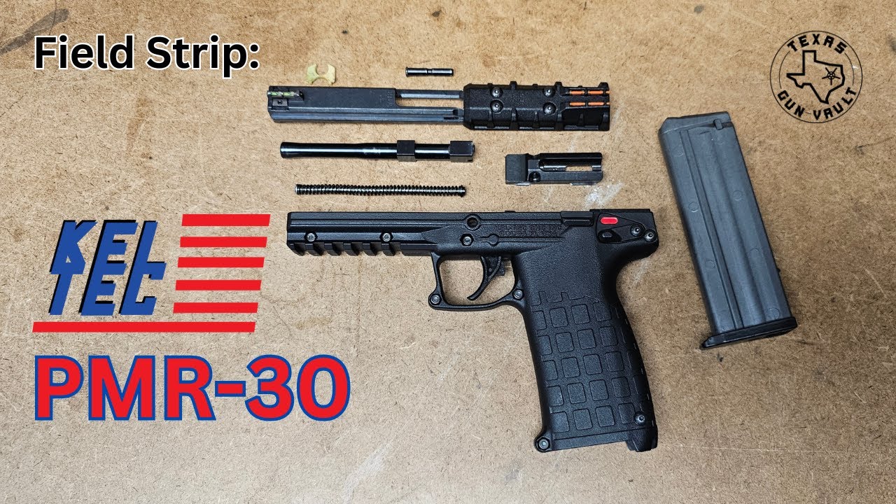 Field Strip: Kel-Tec PMR-30 (.22 WMR Semi-Auto Pistol)
