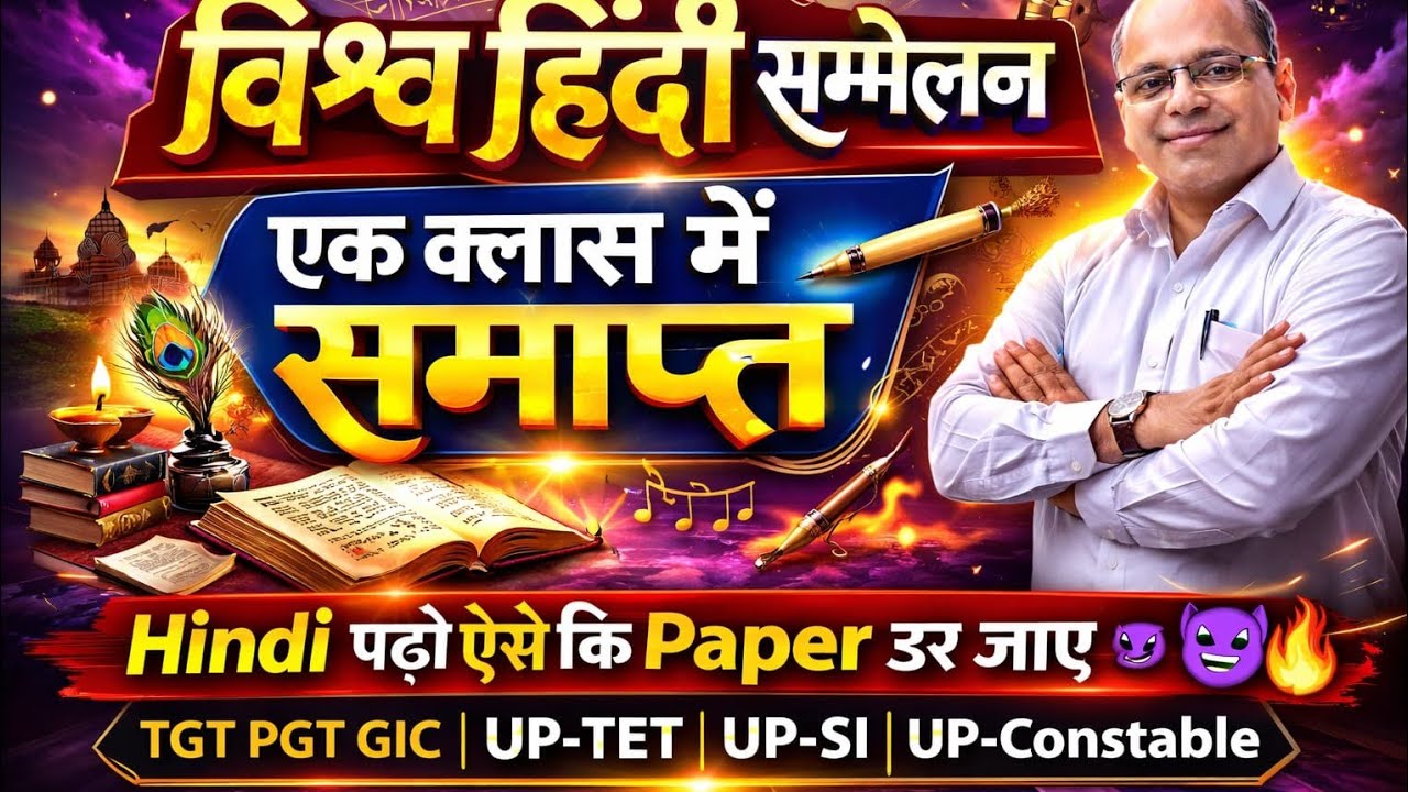 विश्व हिंदी सम्मेलन  एक क्लास में समाप्त 