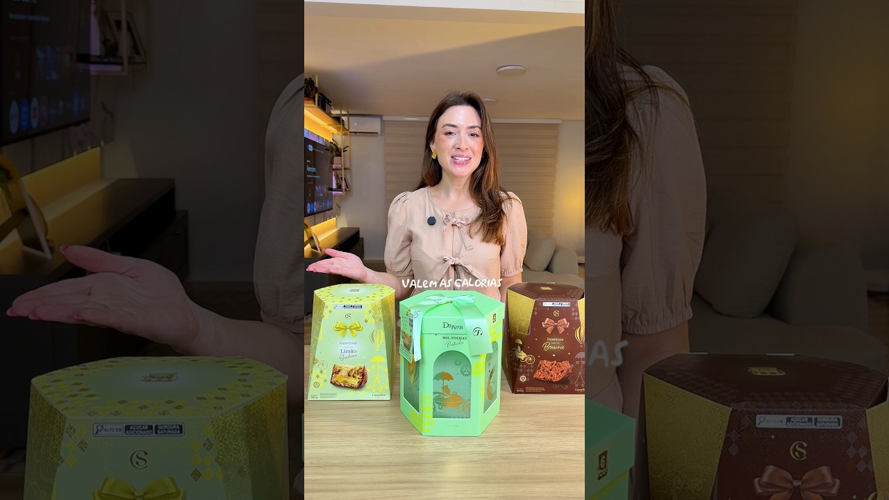 PANETONES QUE VALEM AS CALORIAS! Ou n&atilde;o ☝🏻