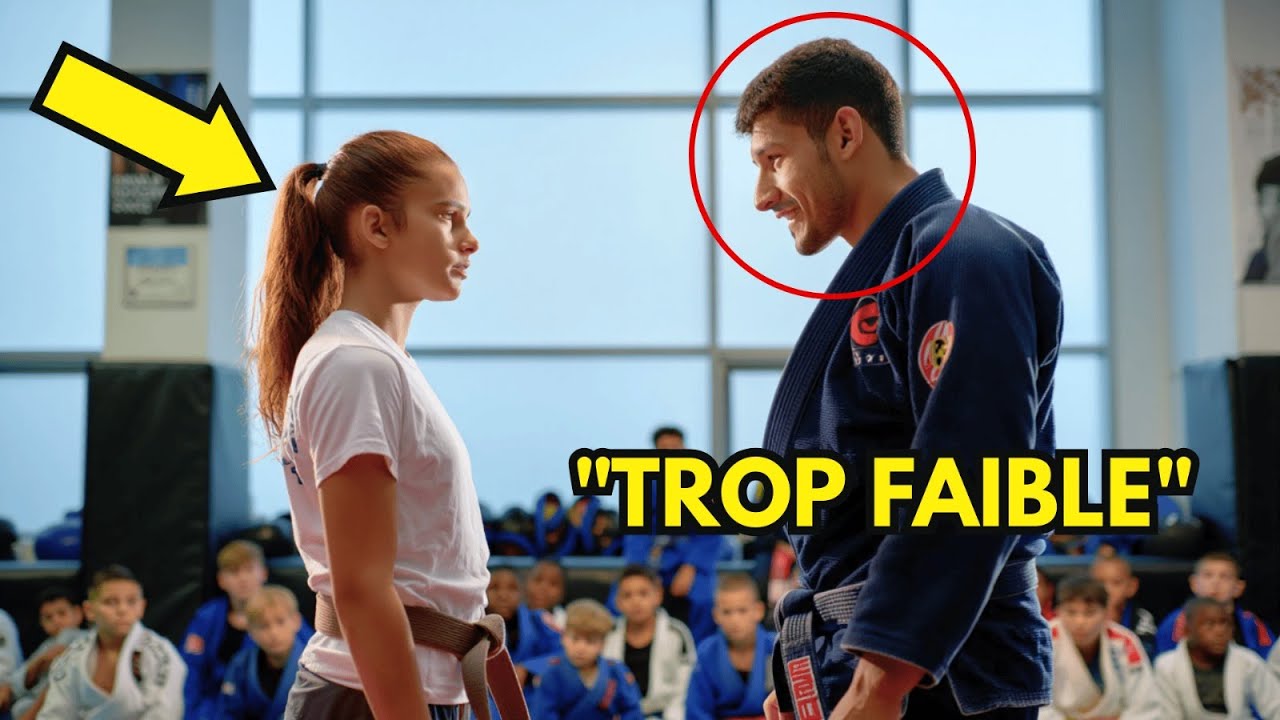 Une femme ordinaire moquée dans un cours de jiu jitsu soumet un ceinture noire en 14