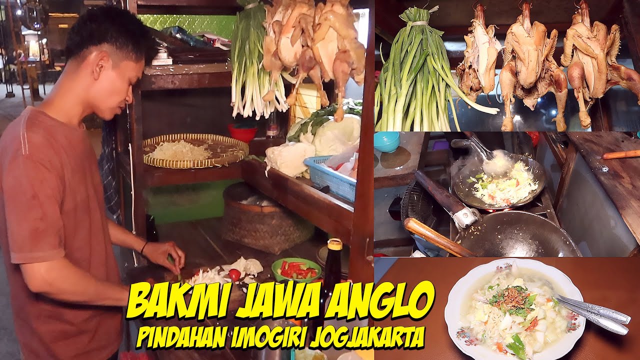 Warung Bakmi Jawa Anglo khas Jogja di jalan raya Ponorogo - Pacitan!