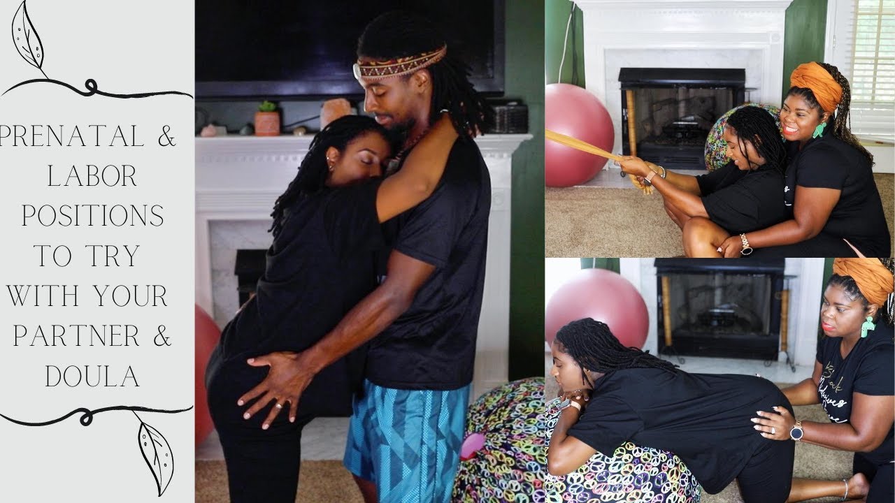 PRENATAL & LABOR POSITIONS TO TRY WITH YOUR PARTNER💕& DOULA| Pretty Hippie