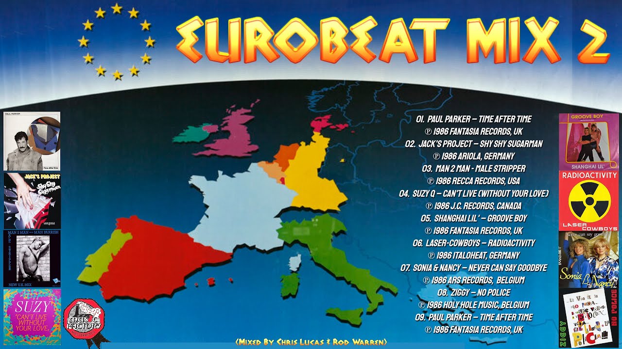 80s EUROBEAT MIX 2 ✨ Non-Stop Music Factory Master Megamix '86 hi nrg euro italo disco (1986)