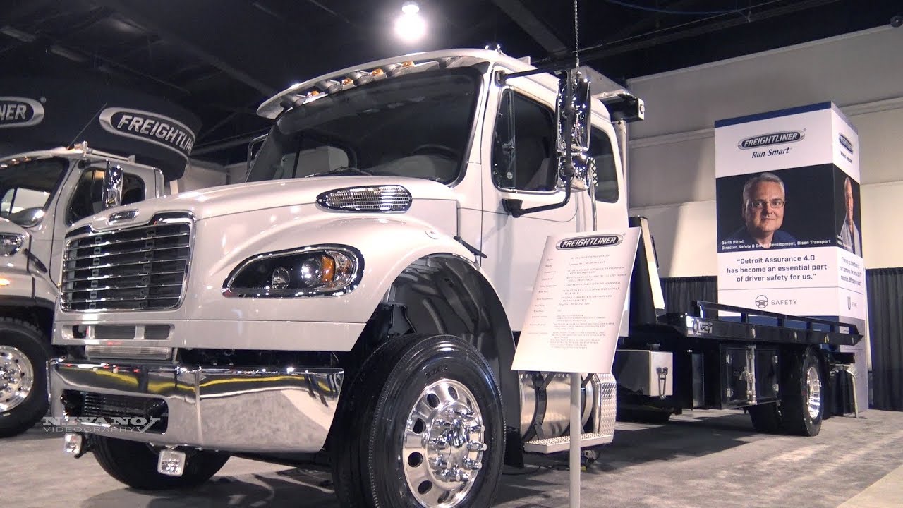 2019 Freightliner M2 106 Conventional Chassis - Exterior And Interior Walkaround - 2018 Truck World