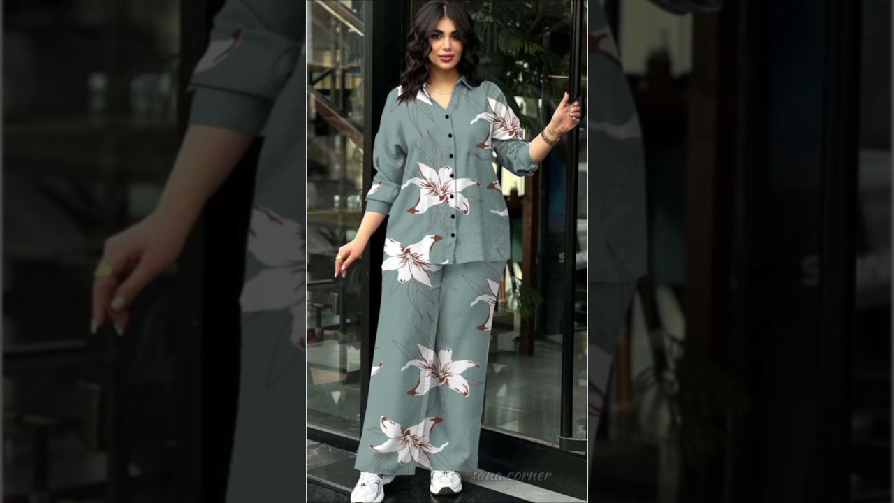 Coat set design for meesho // #fashion  #shorts #ytshorts  #coatset #trending  #viral 🥰😍
