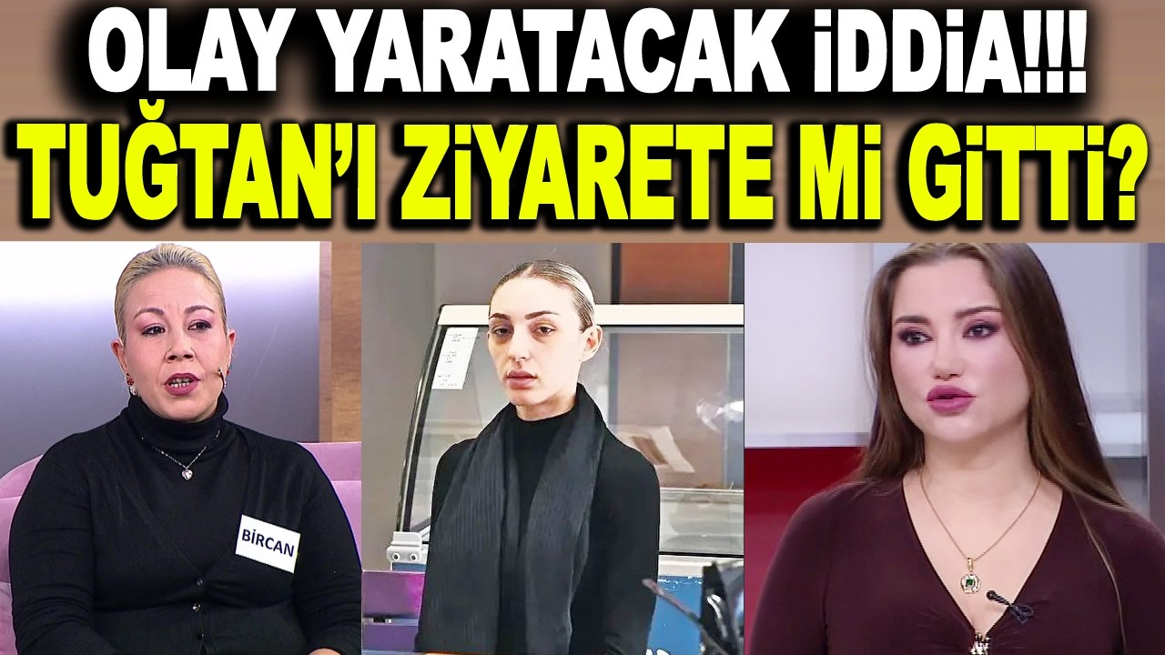 ŞOK! ŞOK! Bircan cezaevinde bulunan Tuğyan'ı ziyaret etti mi? Canlı yayında cevap verdi!