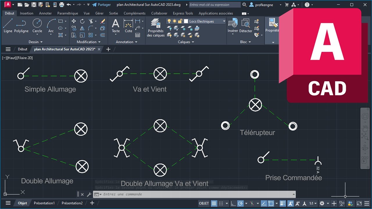 Comment Dessiner Des Symboles Architecturaux Sur AutoCAD