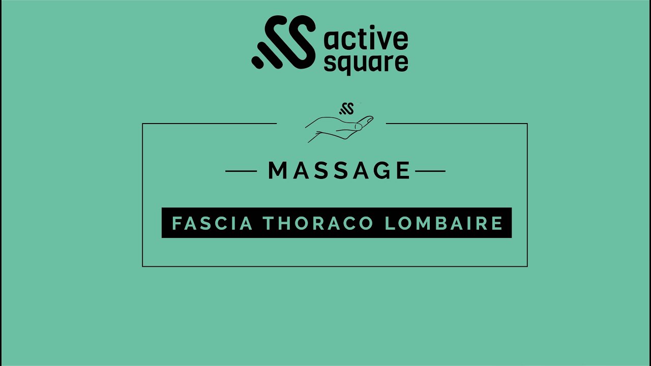 SMR - Fascia thoraco-lombaire