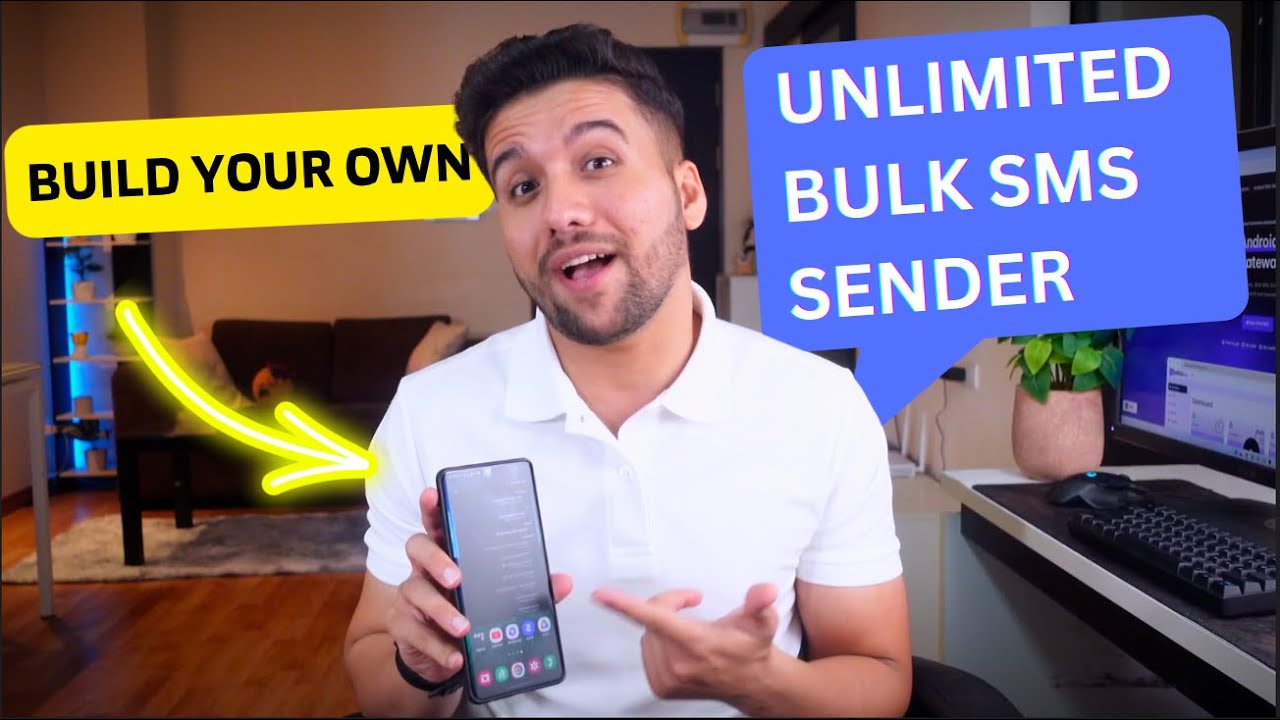 How To Send Unlimited Bulk SMS Using YOUR NUMBER (New Method)