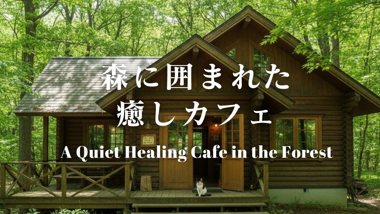 森に囲まれた癒しカフェ❘A Quiet Healing Cafe in the Forest|カフェBGM