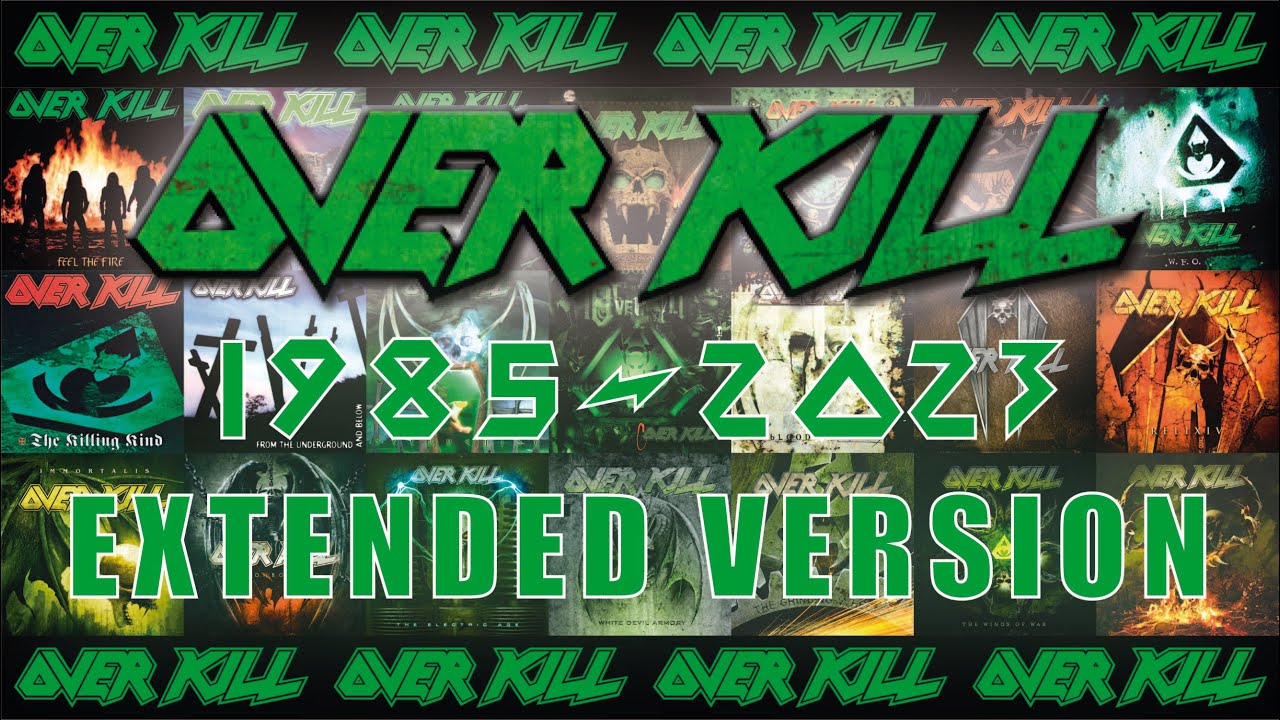 MY FAVORITE SONG (EXTENDED VERSION) FROM EVERY OVERKILL STUDIO ALBUM 💥🇺🇸