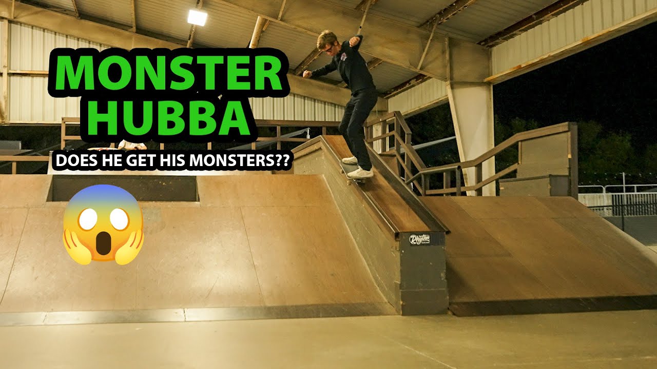Sending The Big Hubba at Alliance Skate Park
