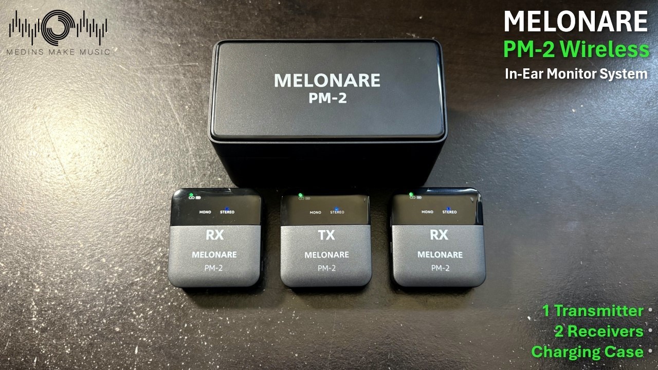 Melonare PM-2 Wireless In-Ear Monitor System