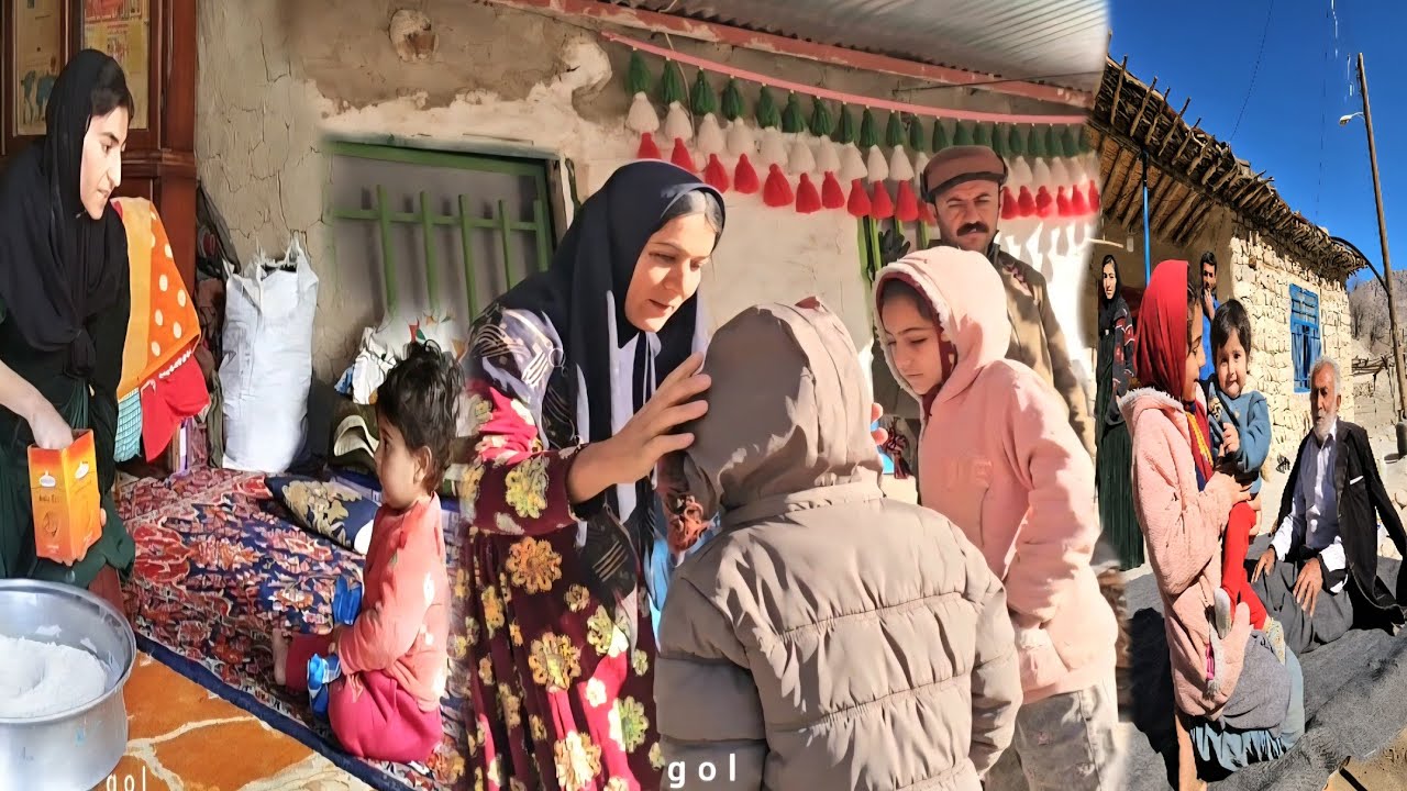 Nomadic lifeTears and pride A nomadic mother bids farewell her daughters to continue their education