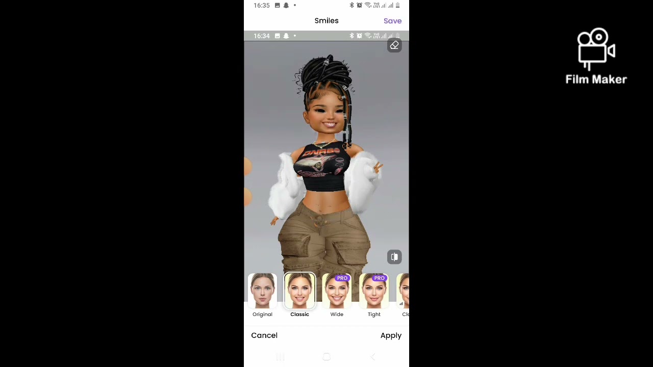 how to make your imvu Avatar smile😁😋