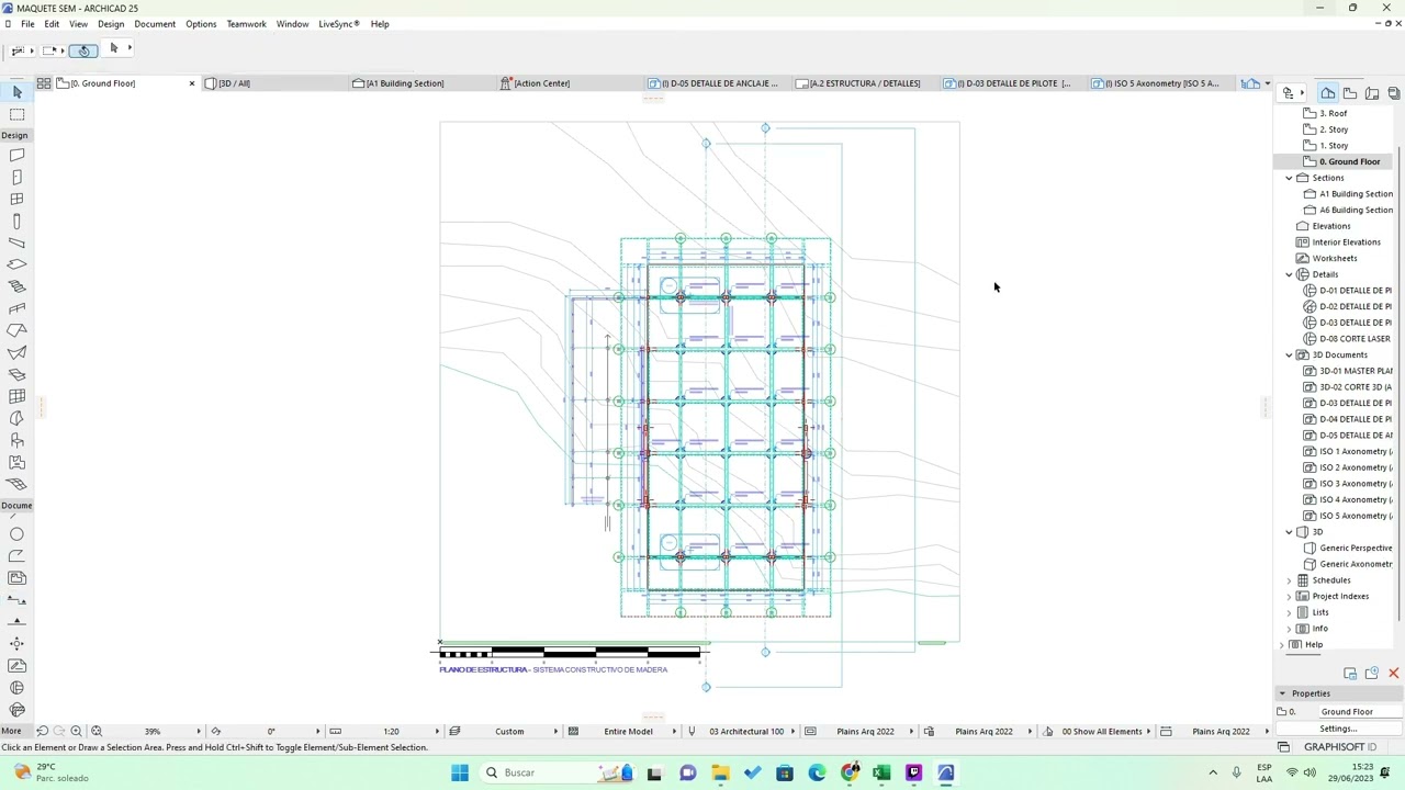 COMO HACER CORTES ARQUITECTÓNICOS EN ARCHICAD 25 #archicad