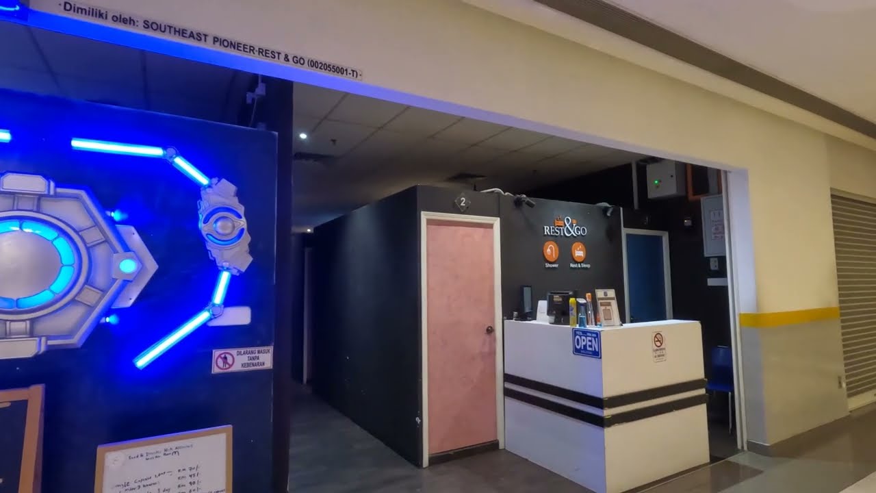 A tour of Rest & Go Transit Motel in Terminal Bersepadu Selatan (TBS), Kuala Lumpur