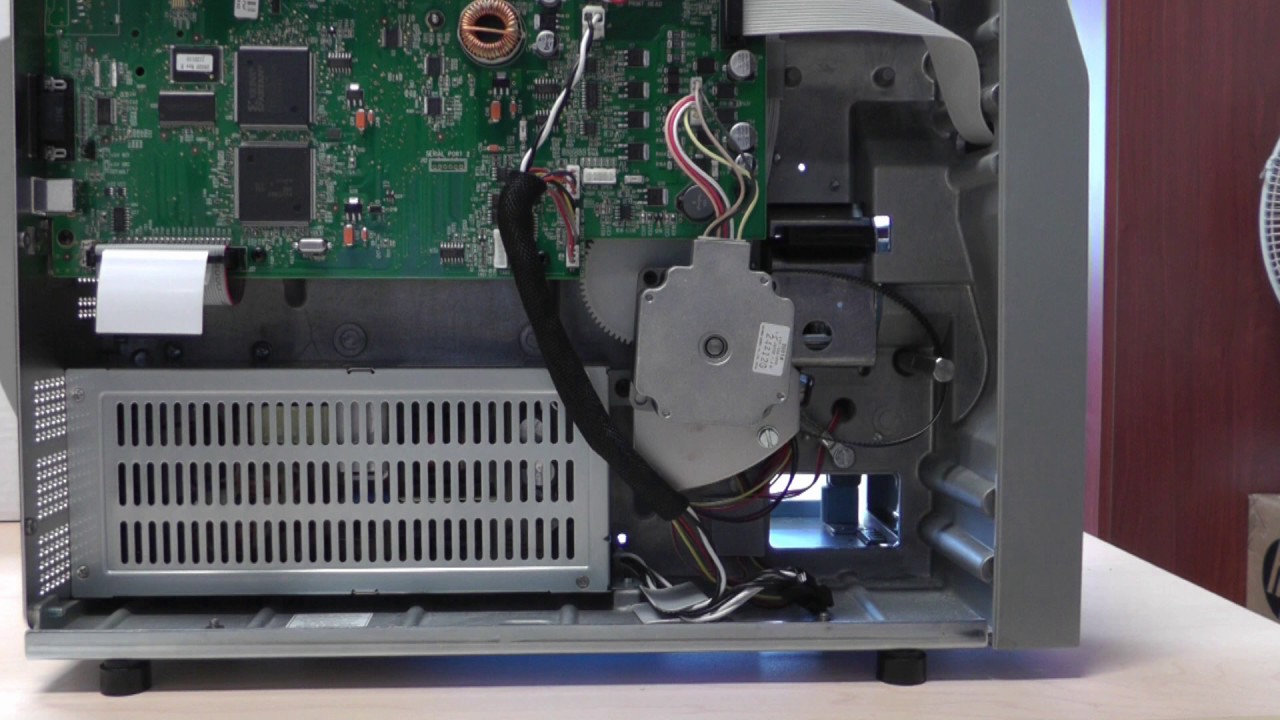 Zebra S4m - platen roller removal / install