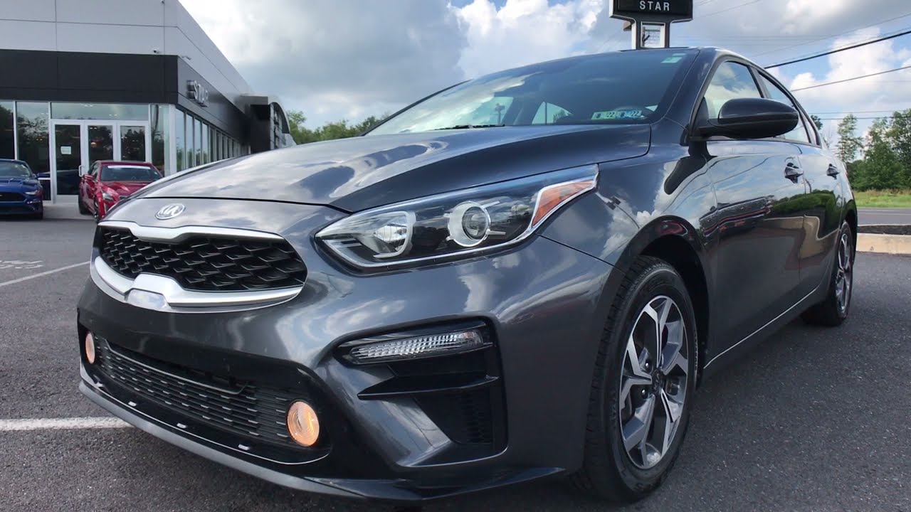 2019 Kia Forte LXS Gravity Gray 2.0L I4 DOHC Dual CVVT IVT 4D Sedan Video Walkthrough
