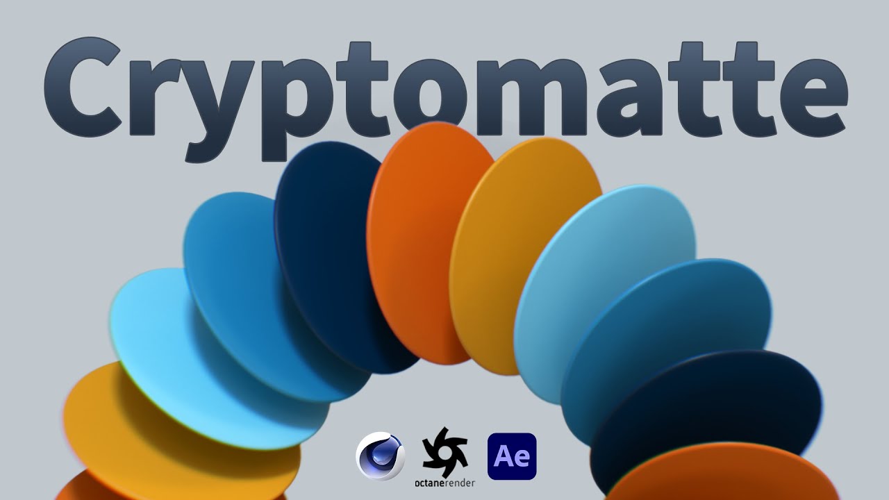 [C4D Tutorial] Как использовать криптоматт в After Effects & Octane Render