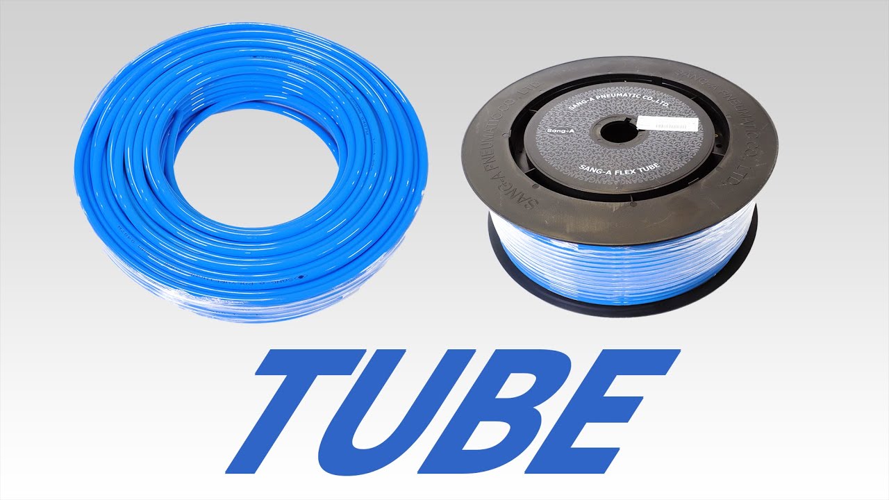 TUBE - 상아에서 생산되는 3가지 튜브종류 폴리우레탄튜브, 나일론튜브, 테프론튜브, 폴리우레탄코일튜브, 에이스카플러가 장착된 튜브 다양한 튜브제품 알아보기