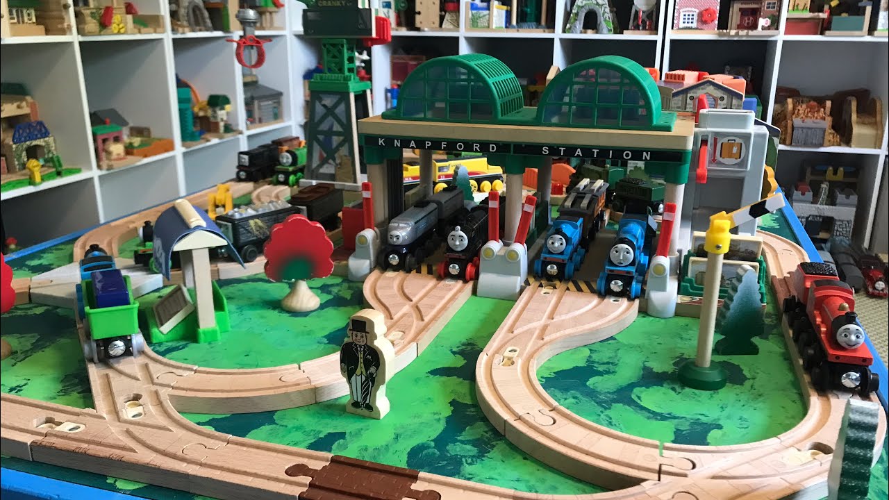 ChickenPotPie’s Thomas Wooden Railway 2022 Only Layout (May 2023)