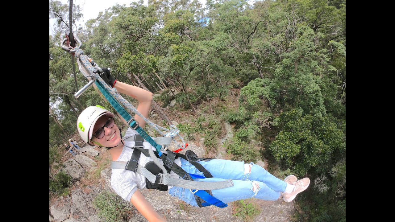 ZIPLINE Through the Australian Rainforest!