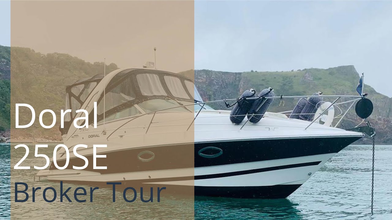 Подробный видеотур по Doral 250SE | Продаётся за 50 000 фунтов стерлингов | One Marine Yacht Brok...