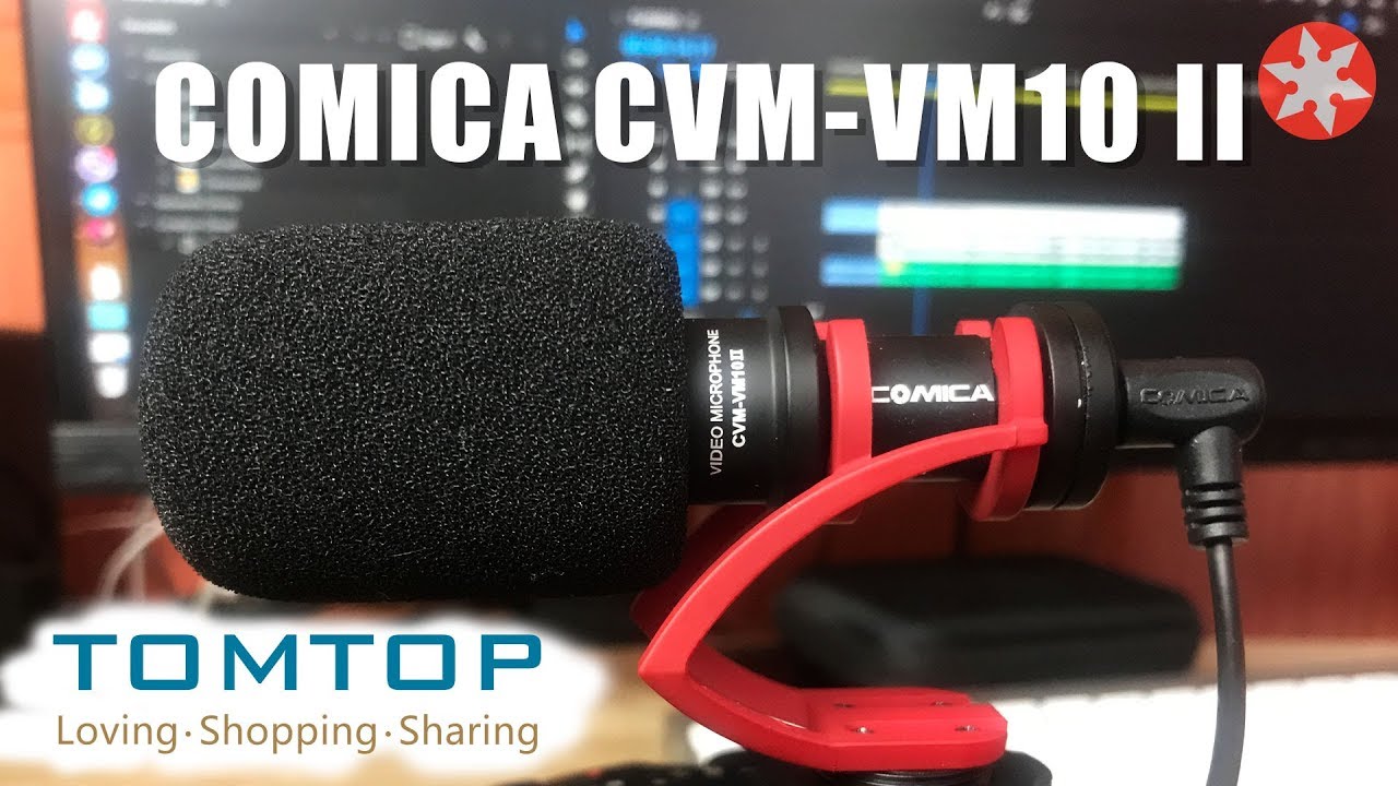 Лучший микрофон для влогов за 40$ COMICA CVM-VM10II