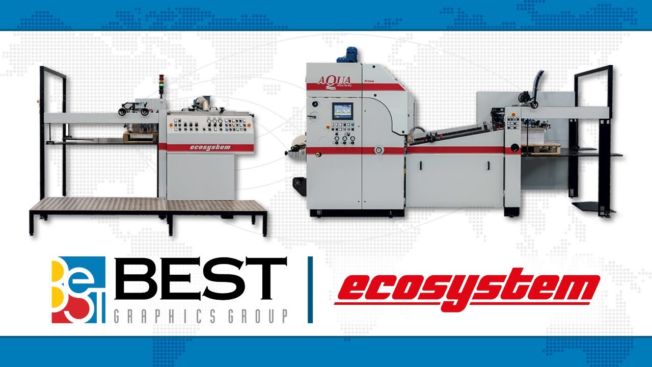 Ecosystem Aqua Prima Aqueous & Thermal Film Laminator — Best Graphics (USA)
