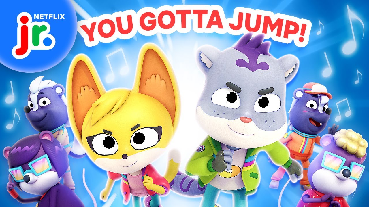 You Gotta Jump!' 🎶 Dance Party Music for Kids | The Creature Cases | Netflix Jr Jams
