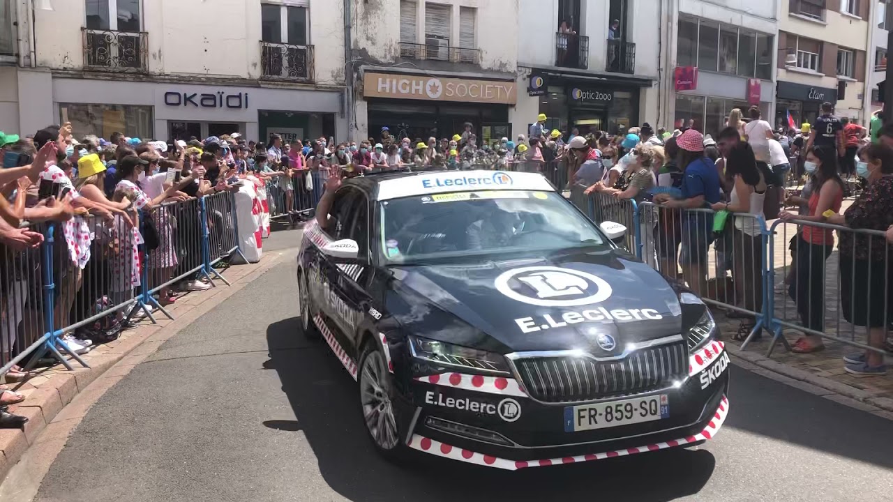 #TDF2021 Tour de France 2021 - Étape 19 : Mourenx - Libourne (passage Mont de Marsan)
