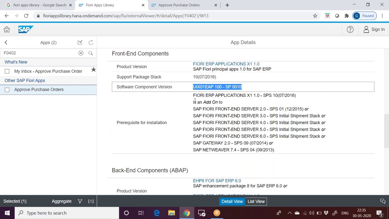 SAP Fiori Apps Library - Portal which has all info related to SAP Fiori Apps/Tiles