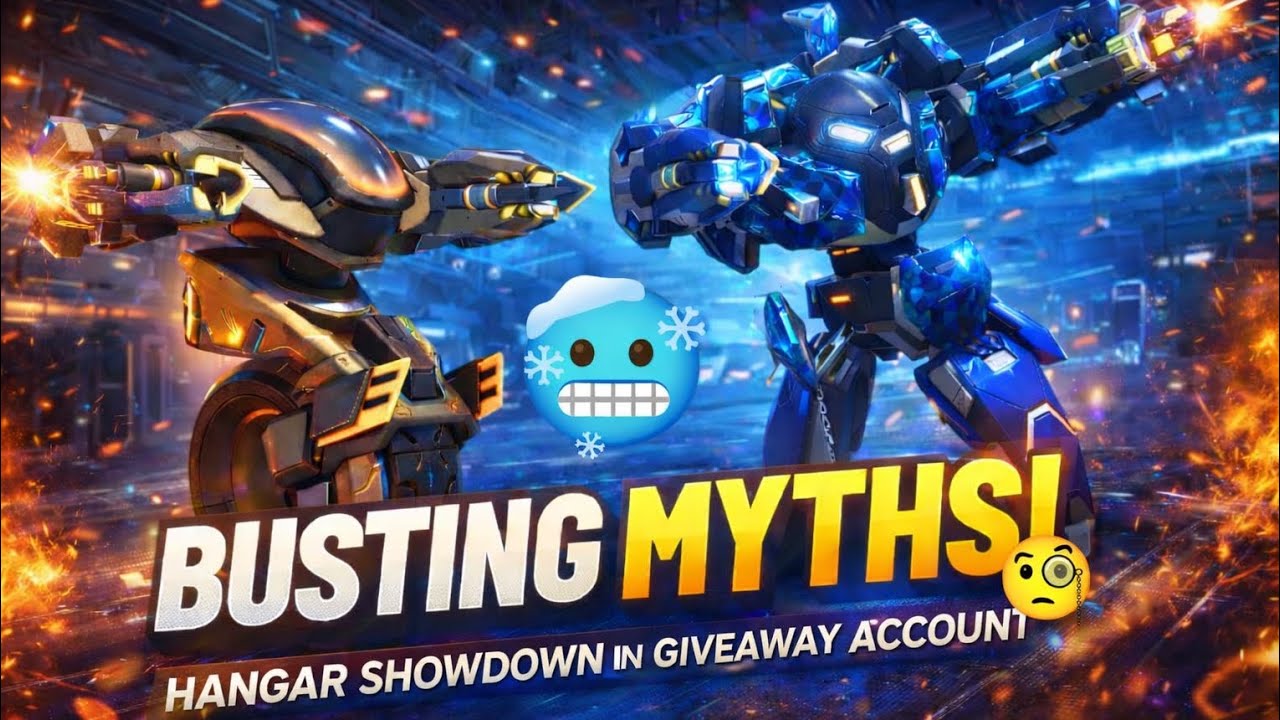 MECH ARENA NTG | BUSTING MYTHS! 🧐| HANGAR SHOWDOWN GAMEPLAY IN GIVEAWAY ACCOUNT🤩 | MECH ARENA