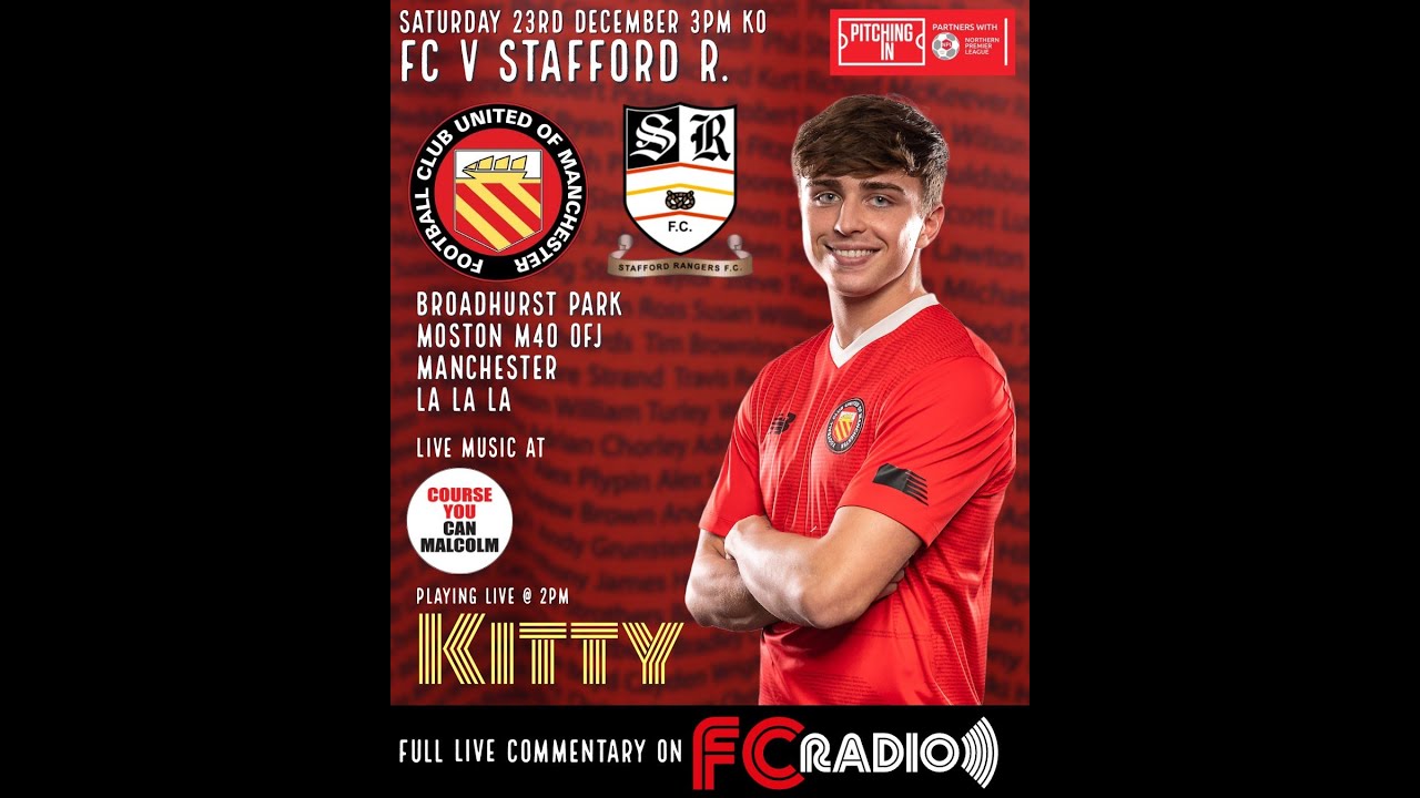 FC United vs Stafford Rangers - Highlights - 23-12-2023