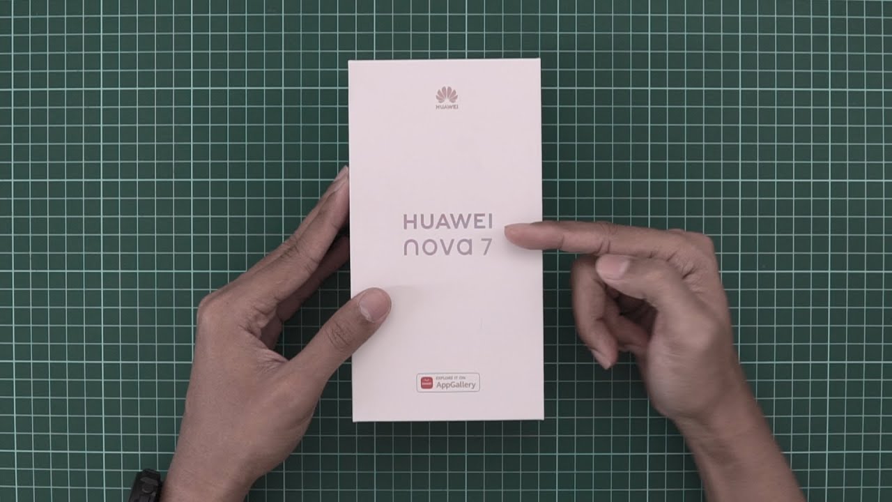 UNBOXING HUAWEI NOVA 7 INDONESIA