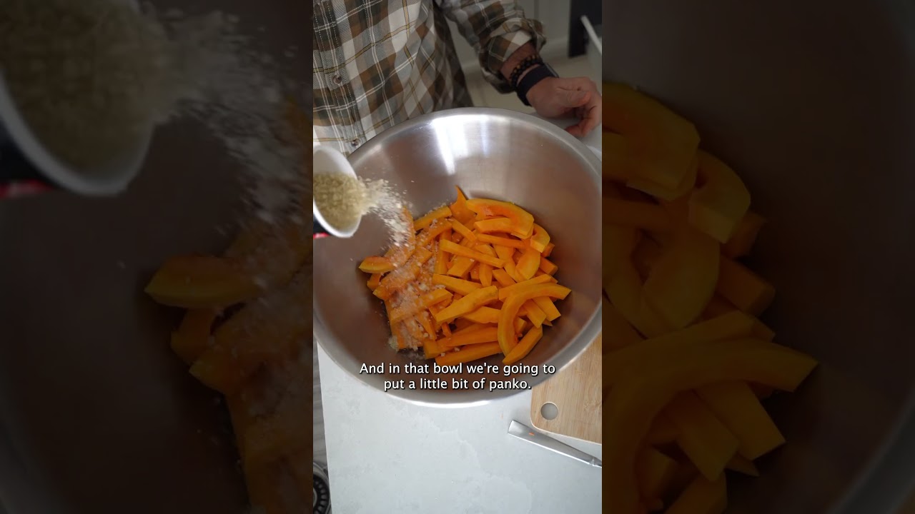 HOW TO MAKE BUTTERNUT SQUASH FRIES 🍟🌟🍽️   