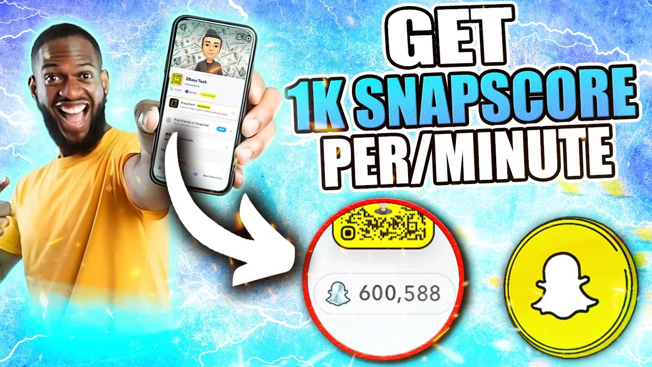 How to Increase Snapscore FAST By 1000 PER MINUTE on Snapchat (2024)
