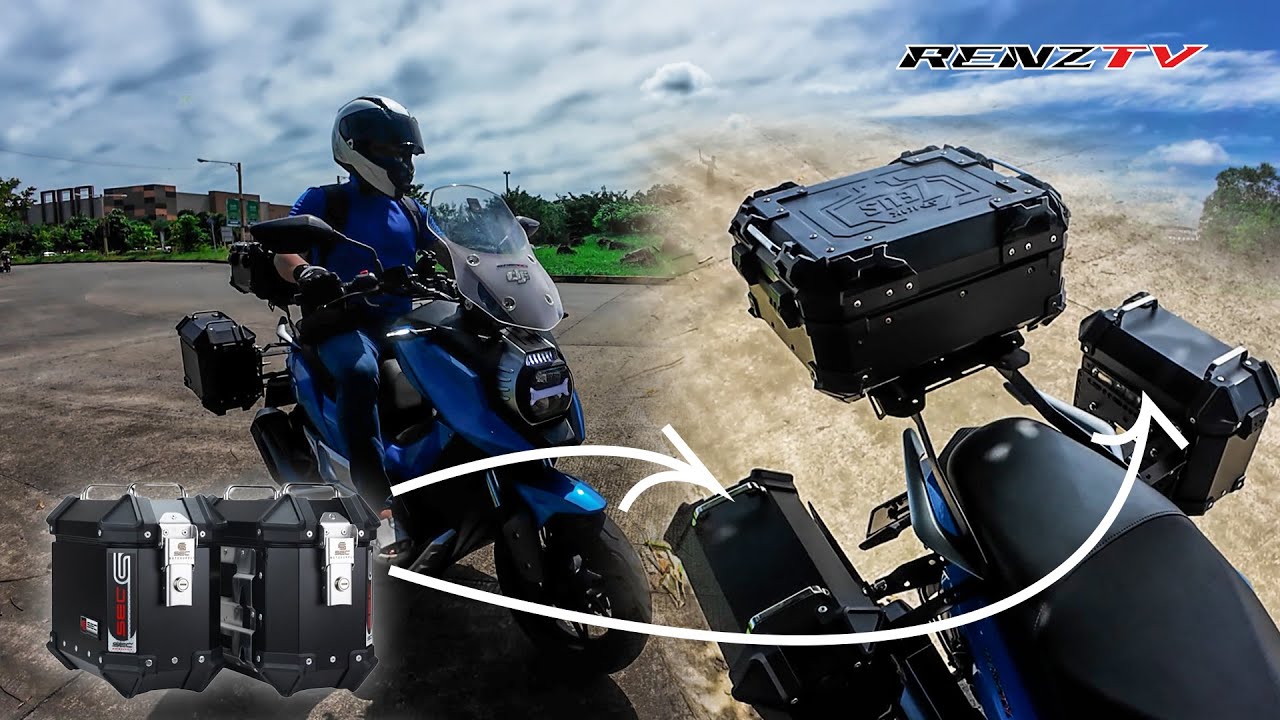 SEC SIDE PANNIER BOX FOR LIFAN KPV 150 | UNBOXING & REVIEW